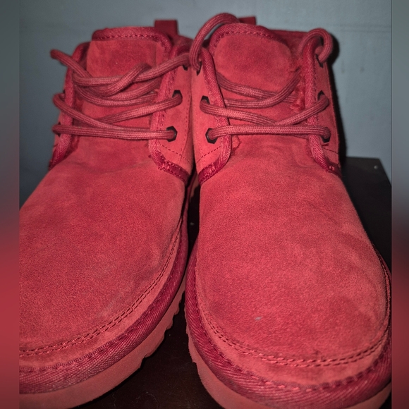 Ugg Unisex Ankle Boots in Red🔥 - Picture 7 of 8